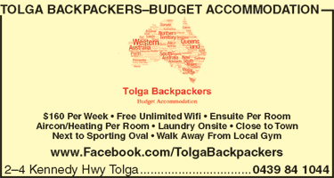 Tolga Backpackers-Budget Accommodation - Accommodation BNB 1