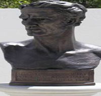Adam Lindsay Gordon Bronze Bust - Accommodation BNB
