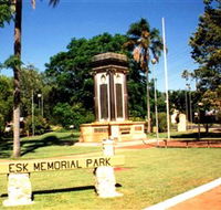 Esk War Memorial and Esk Memorial Park - Accommodation BNB