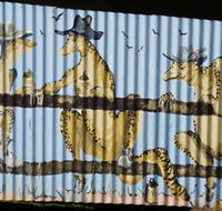 Jericho Murals - Accommodation BNB