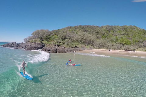 Rainbow Beach Surf Lesson Australia\'s Longest Wave 4X4 Adventure - Accommodation BNB 1