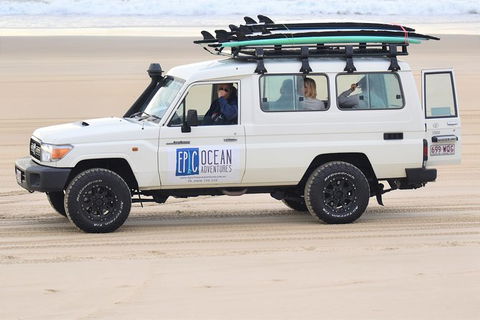Rainbow Beach Surf Lesson Australia\'s Longest Wave 4X4 Adventure - Accommodation BNB 7