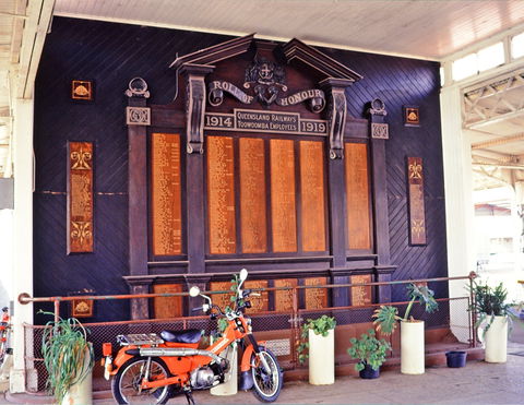Toowoomba Railway Station, Memorial Honour Board - Accommodation BNB 0