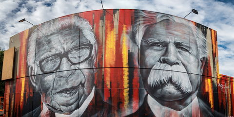 Shepparton Aboriginal Street Art Project Murals - Accommodation BNB 1