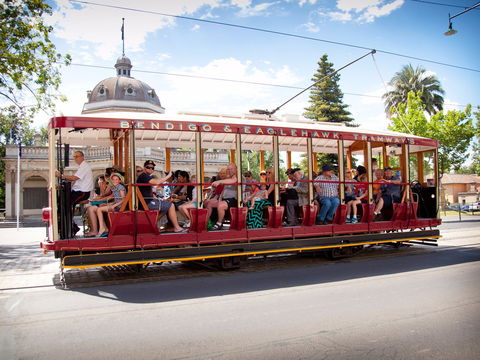 Bendigo Tramways Vintage Talking Tram - Accommodation BNB 0