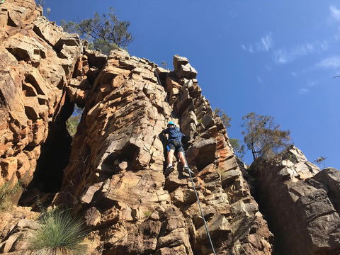 Rock Climbing In Morialta - Accommodation BNB 1
