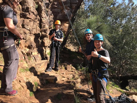 Rock Climbing In Morialta - Accommodation BNB 2
