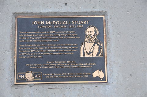 John McDouall Stuart 150th Anniversary - Accommodation BNB 0