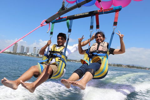Gold Coast Tandem Parasail & V8 Jetboat Combo - 1 Location - Accommodation BNB 3