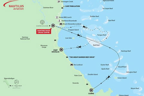 World Heritage Highlights: Reef/Daintree/Cape Tribulation - Accommodation BNB 2