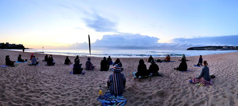 Making Meditation Mainstream Free Beach Meditation Sessions - Avalon Beach - Accommodation BNB 0