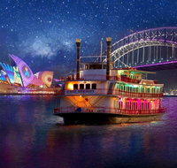 Vivid Sydney Dinner Cruise on Sydney Showboats