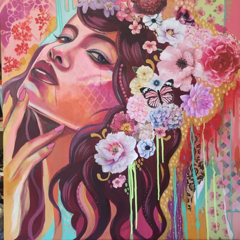 Mixed Media Art Class - Accommodation BNB 0