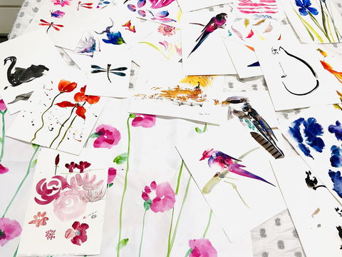Three Hour Japanese Brushstroke Painting - Accommodation BNB 0