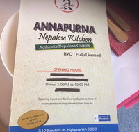 Annapurna Nepalese Kitchen - Accommodation BNB