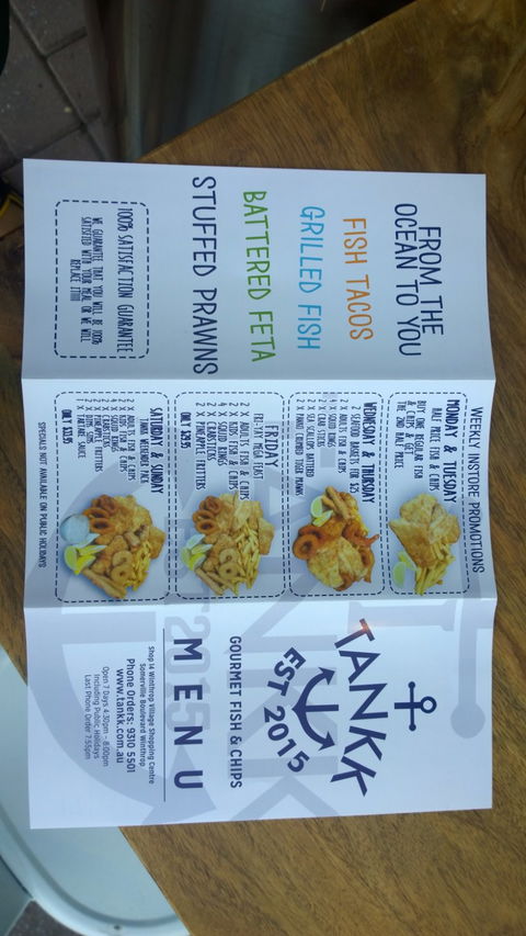 Tankk Gourmet Fish & Chips - Accommodation BNB 2