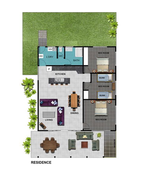 King Reef Beach House - Accommodation BNB 3