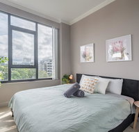 Olympic Park near Qudos Bank Arena King Bed 1BR 1Bath Sleeps 6 Air-cond parking - Accommodation BNB