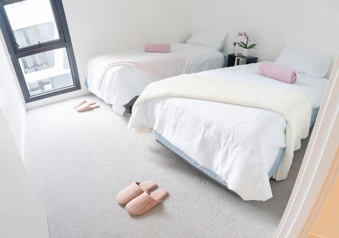 R&K Luxury Apartment Fantastic Skyline View CBD Parking&Free Tram Heart Of Melbourne - Accommodation BNB 3