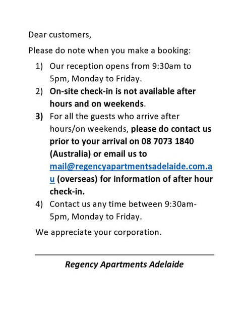 Regency Apartments Adelaide - Accommodation BNB 3