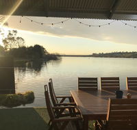Shack built over the Murray River - Accommodation BNB