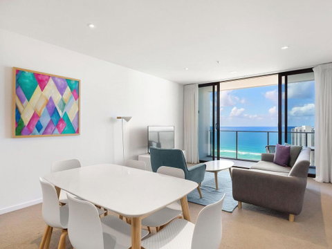 The Beach Broadbeach Private 2 Bedroom Ocean View - Accommodation BNB 0