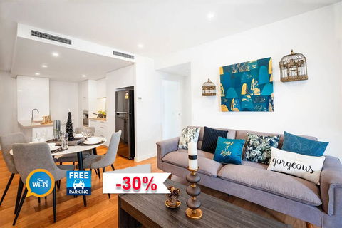 The Opulent Design APT In South Brisbane - Accommodation BNB 0