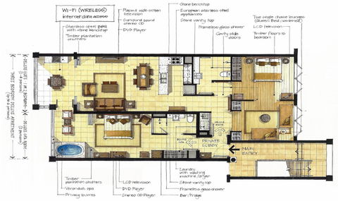 Beach Club Port Douglas Luxury Apartments - Accommodation BNB 18