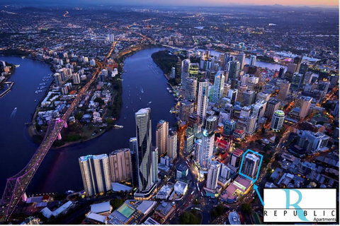Republic Apartments Brisbane City - Accommodation BNB 17