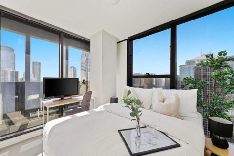 A 2BR Apt On Collins With City Views FREE Parking - Accommodation BNB 0