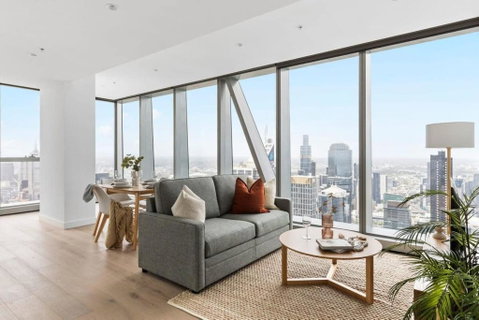A Chic 2BR Apt With Panoramic Views FREE Parking - Accommodation BNB 1