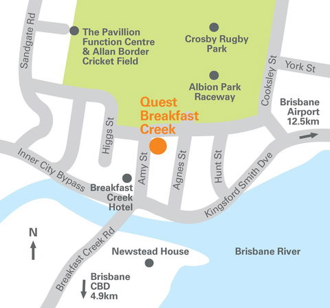 Quest Breakfast Creek - Accommodation BNB 13