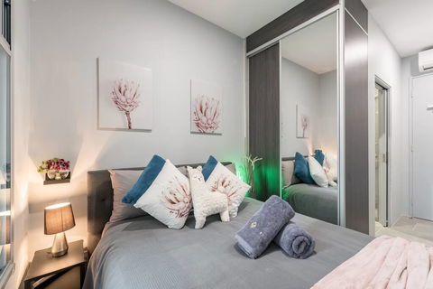 1 Private Double Bed With En-Suite Bathroom In Sydney CBD Near Train UTS DarlingHar&ICC&C Hinatown - SHAREHOUSE - Accommodation BNB 1