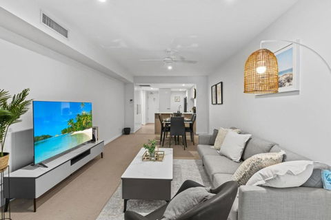 Modern 2B2B Suit Only 10mins To Airport N Southbank - Accommodation BNB 3