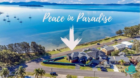 Peace In Paradise Near Nelson Bay- Waterviews, Spa, Adventures - Accommodation BNB 0