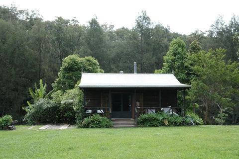 Romantic Wooden Nature Cabin Overlooking Forest & Crystal Clear River - Accommodation BNB 0