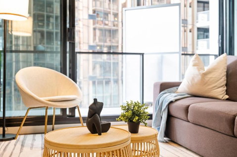 Rooftop Pool 2BR Apt At Marvel Stadium With Free Parking - Accommodation BNB 2