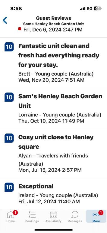 Sams Henley Beach Garden Unit - Accommodation BNB 3
