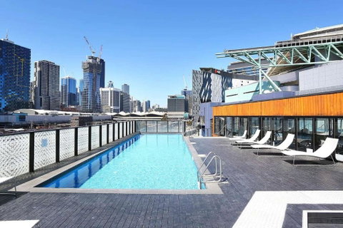 Rooftop Pool Stunning Apt At Marvel Stadium With Free Parking - Accommodation BNB 2