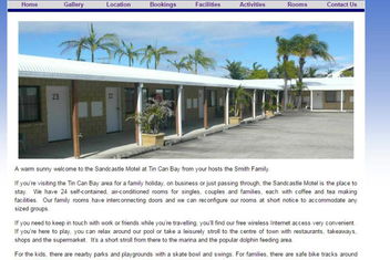 Sandcastle Motel Tin Can Bay with Accommodation BNB