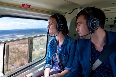 Brisbane City - Private Helicopter Sunset Flight - 25min - Accommodation BNB 1