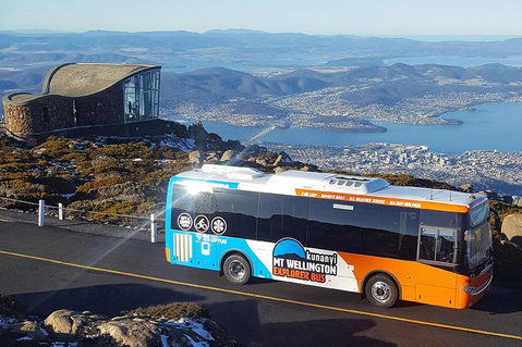 Kunanyi/Mt Wellington Explorer Bus - One Way Tour - Accommodation BNB 1