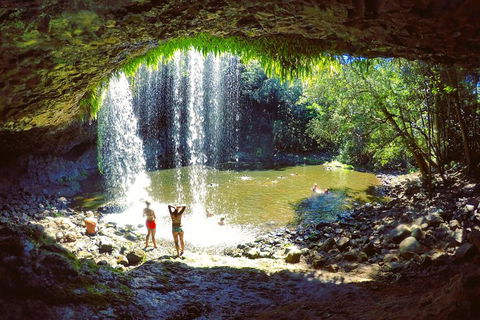 Byron Surrounds: Nimbin Waterfall Adventure - Swimming Tour - Accommodation BNB 1