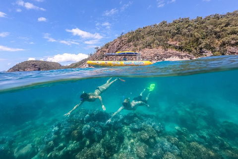 Great Barrier Reef Scenic Flight And Ocean Rafting Whitehaven Beach Day Trip - Accommodation BNB 0