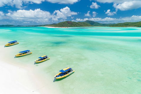 Great Barrier Reef Scenic Flight And Ocean Rafting Whitehaven Beach Day Trip - Accommodation BNB 2