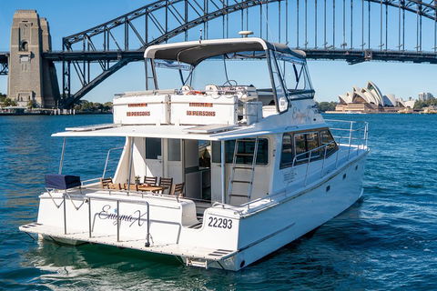 Vivid 90-Minute Sydney Harbour Small Group Catamaran Cruise - Accommodation BNB 4