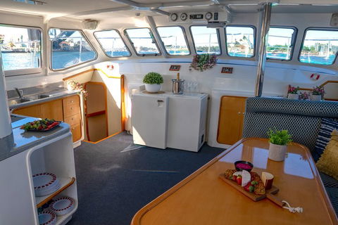 Vivid 90-Minute Sydney Harbour Small Group Catamaran Cruise - Accommodation BNB 5