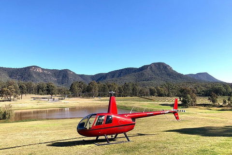 Private Helicopter Flight To Hunter Valley With A La Carte Lunch - For 2 - Accommodation BNB 2